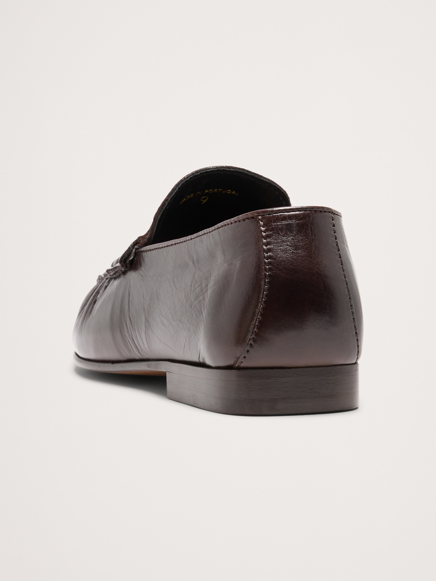 Leather Moccasin Loafer