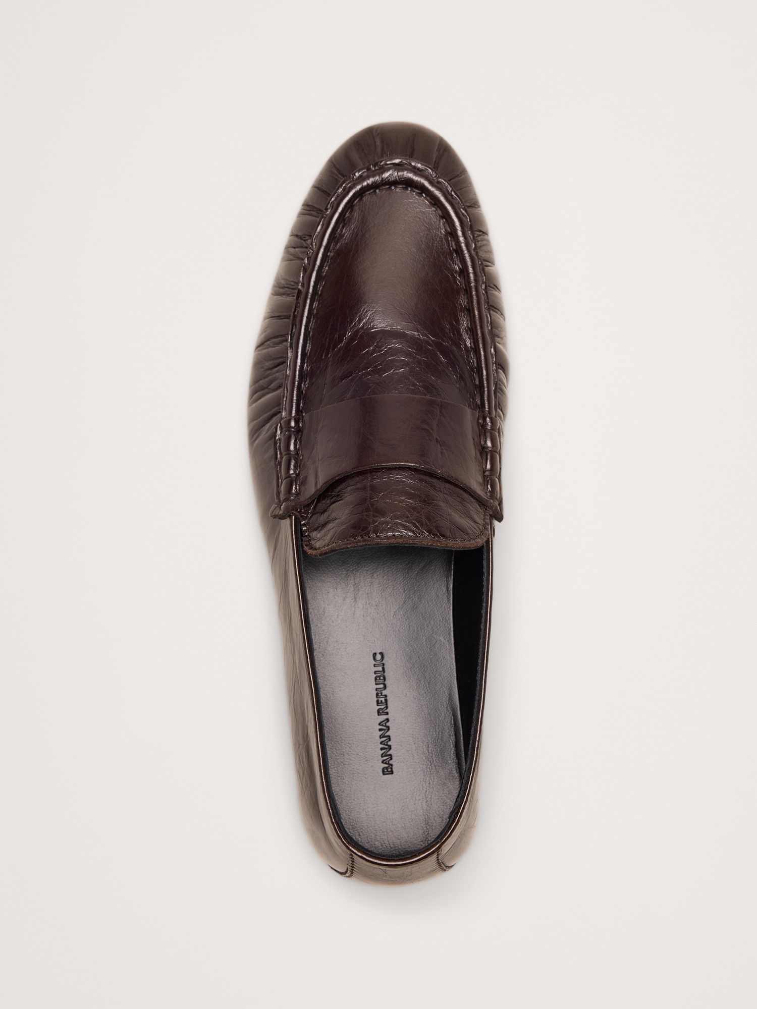 Leather Moccasin Loafer