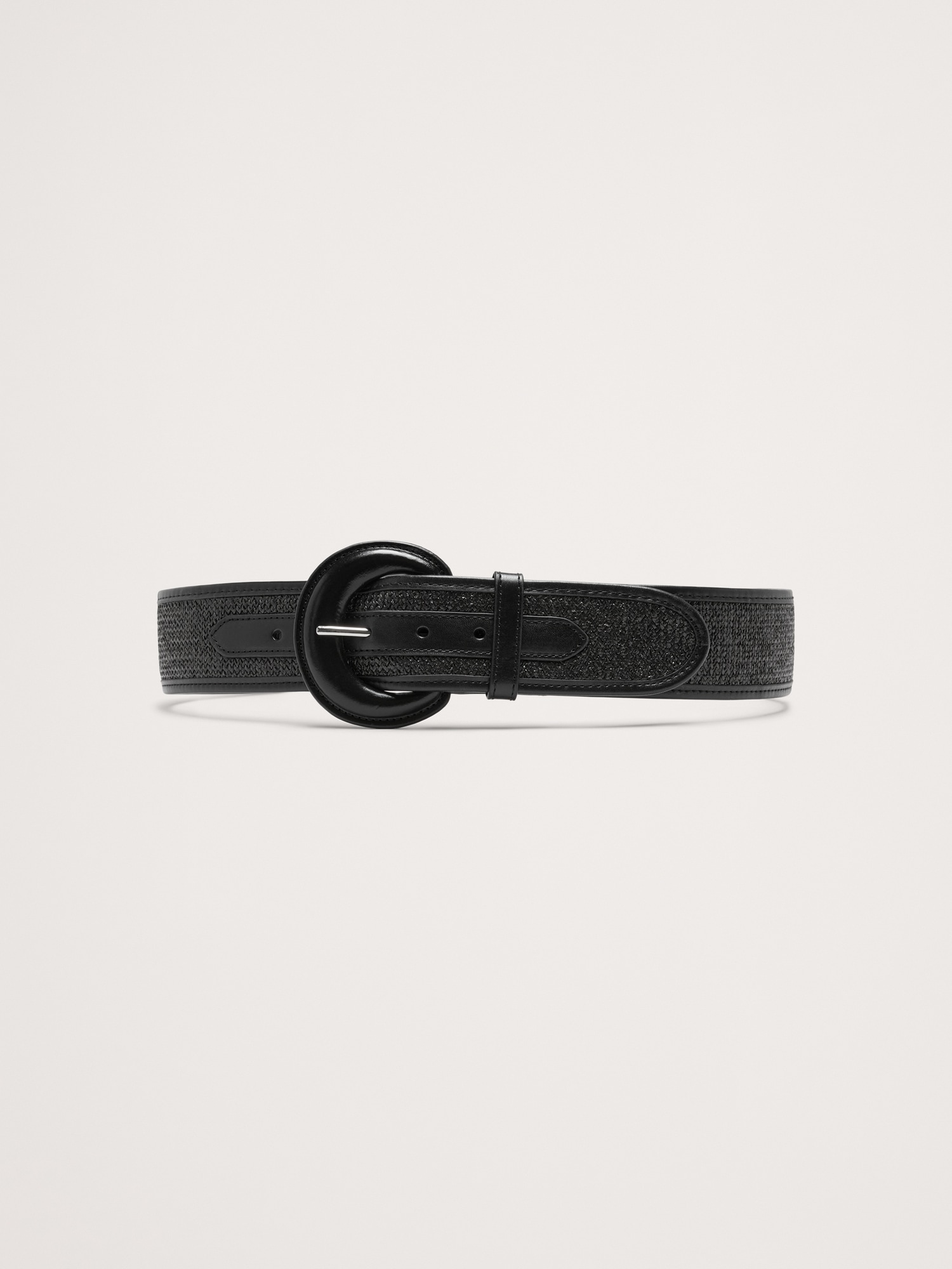 Woven & Leather Belt